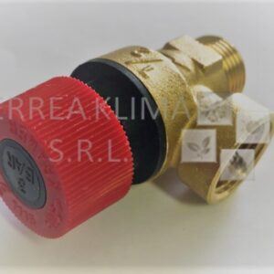 VALVOLA SICUREZZA 3 bar 1/2" - Codice 6VALSIBA03