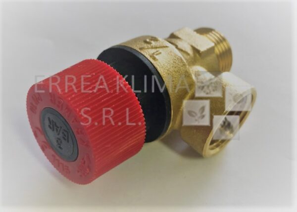 VALVOLA SICUREZZA 3 bar 1/2" - Codice 6VALSIBA03