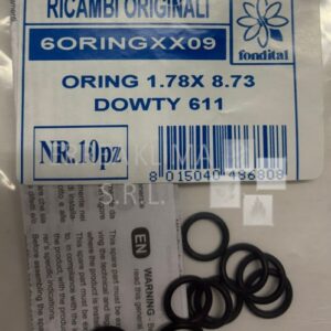 ORING 1,78 x 8,73 - Codice 6ORINGXX09