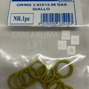 ORING 2,62 x 13,95 GAS GIALLO - Codice 6ORINGXX19